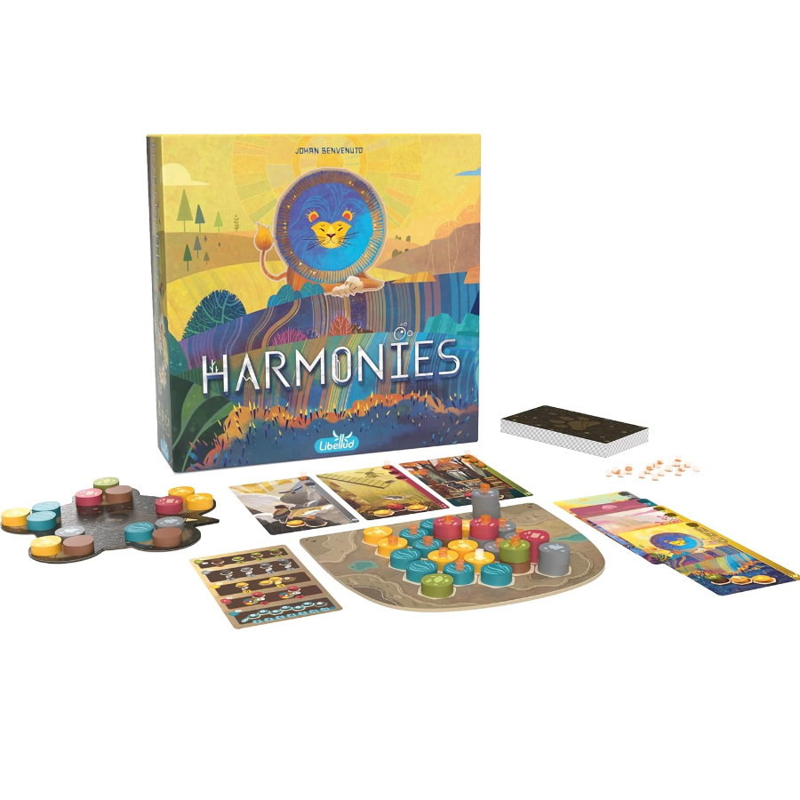 Board Game Harmonies - Harmoniler Masa Oyunları Hayvanlar İçin Manzaralar