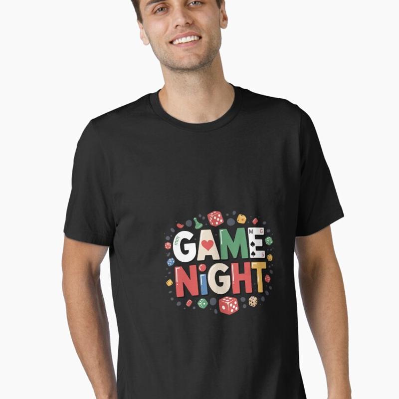 Board Game Print - Oyun Gecesi Sunucusu, Masa Oyunları, Bilgi