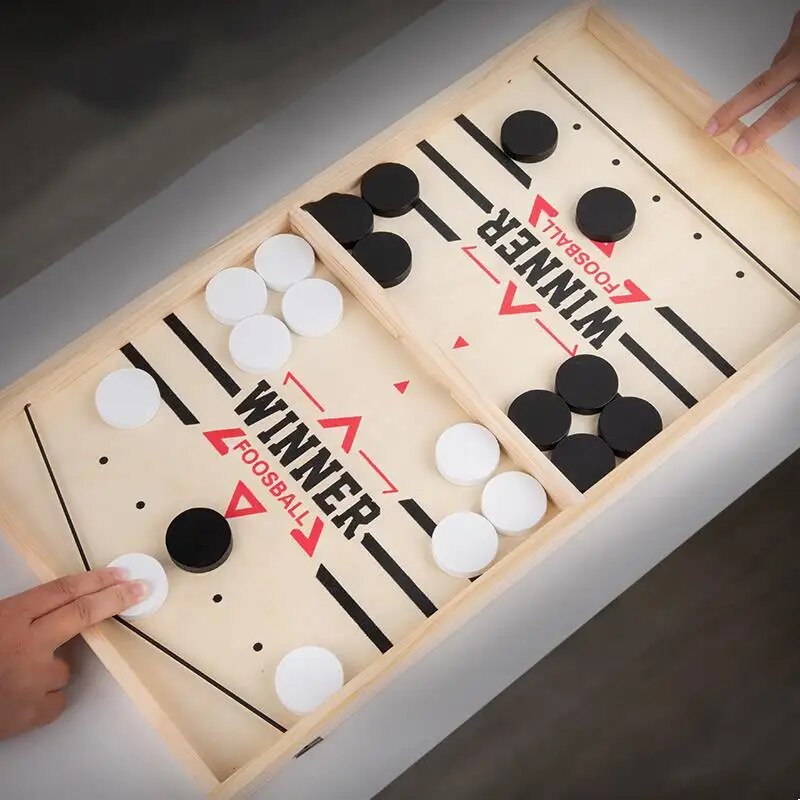Board Game Harmonies - Masa hokeyi Paced Sling Puck kurulu