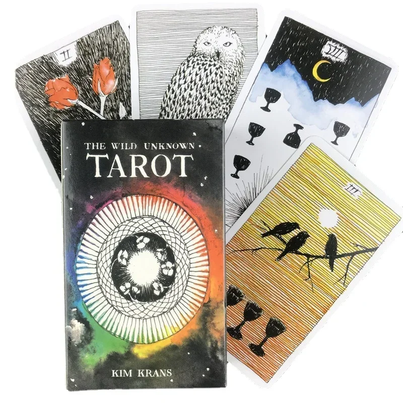 Board Game Wild Wild - Vahşi Bilinmeyen Tarot Destesi Kartı Komik
