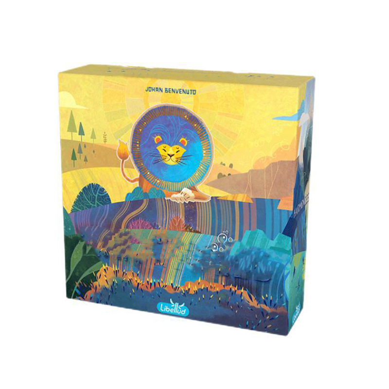 Board Game Harmonies - Bulmaca Oyunu Kartı Hayvan Kralı HARMONİLER