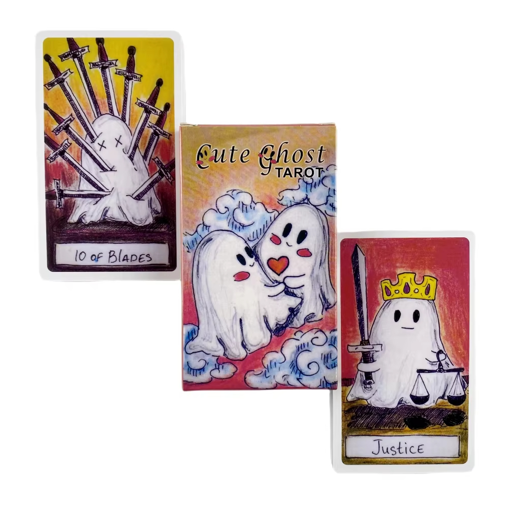 Board Game Life - Sevimli Hayalet Tarot Destesi Oyuncak Seti
