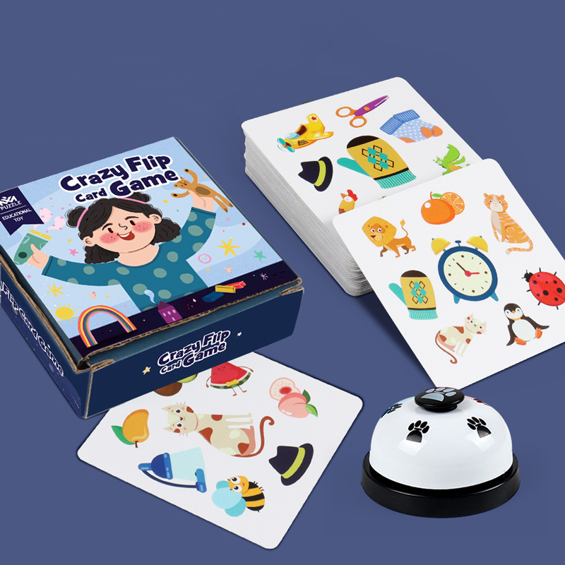 Cooperative Card Game - Çocuklar Bellek Eşleştirme Çılgın Kartlar Oyuncak