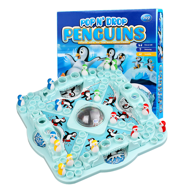 Board Game Harmonies - Parti Oyunu Penguen Satranç Tahtası Oyunu