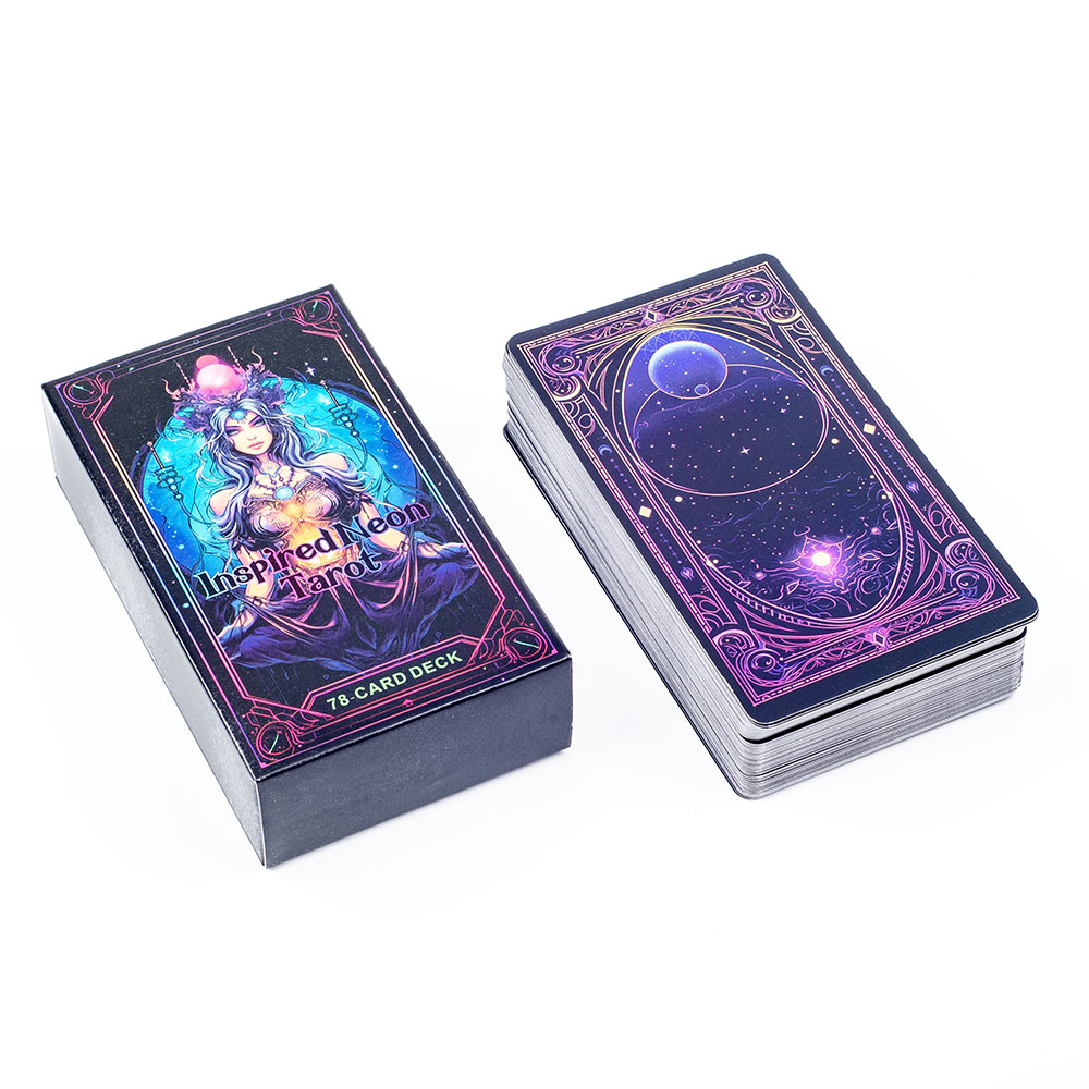 Board Game Life - İlham Veren Neon Tarot Destesi 78