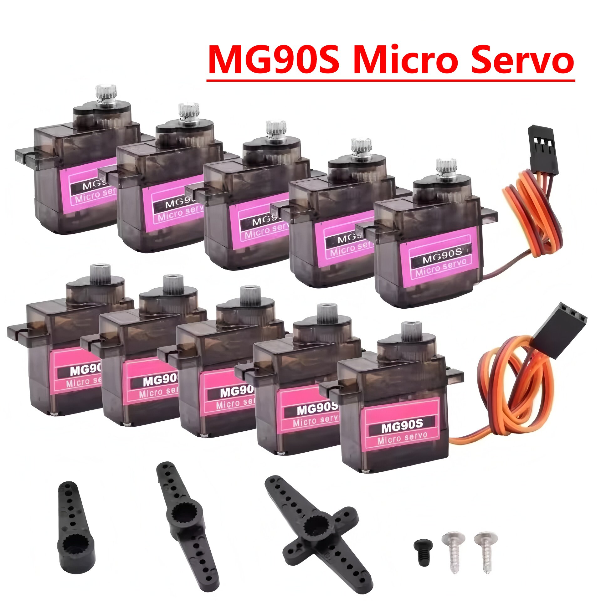Cooperative Card Game - 4/5/10/20 adet MG90S Mikro Servo Motor