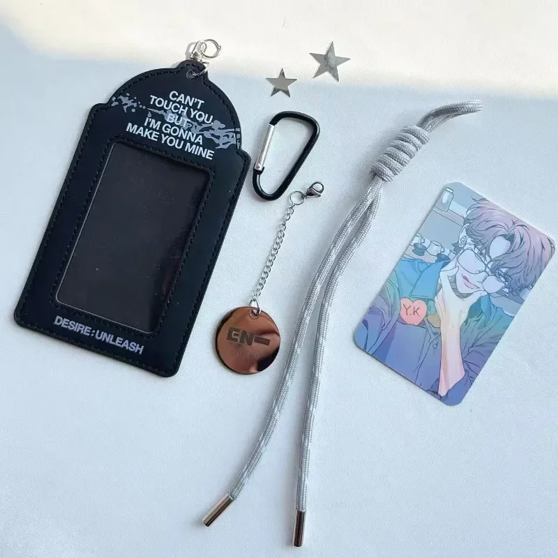 Card Sleeves Protector - Anime ENHYPENS Ürünleri PU Deri Kartlık