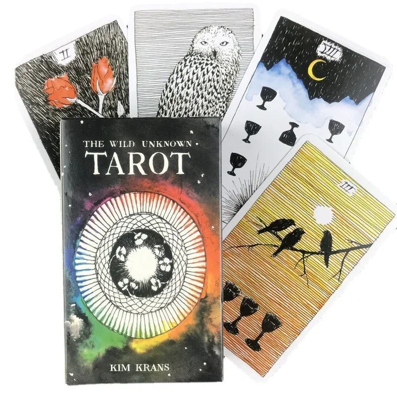 Board Game Wild Wild - Vahşi Bilinmeyen Tarot Güverte Kartı Komik