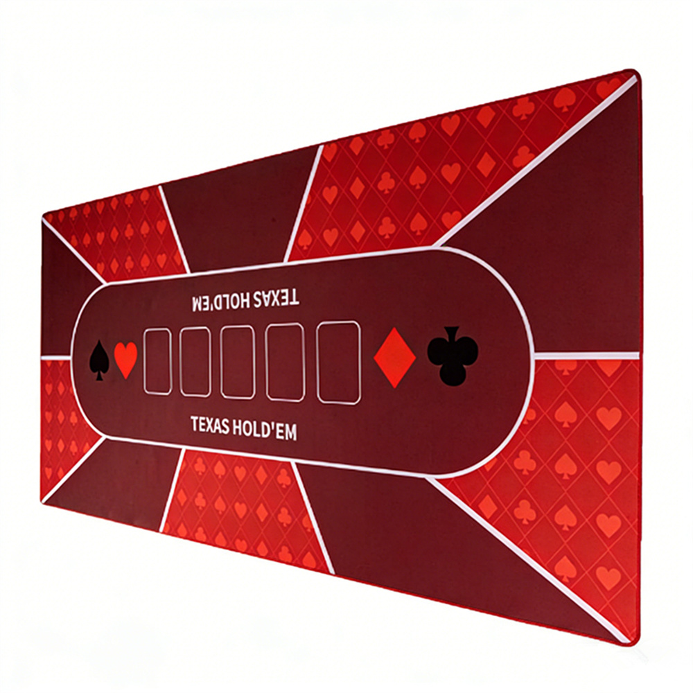 Board Game Table - Kauçuk Masa Örtüsü Texas Hold'em Poker