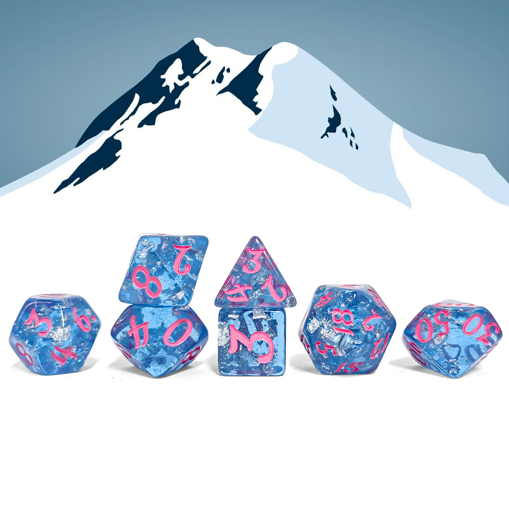 7 Parça/Set Mavi Renkli Reçine - Board Game Dnd incelemesi ve fiyatı