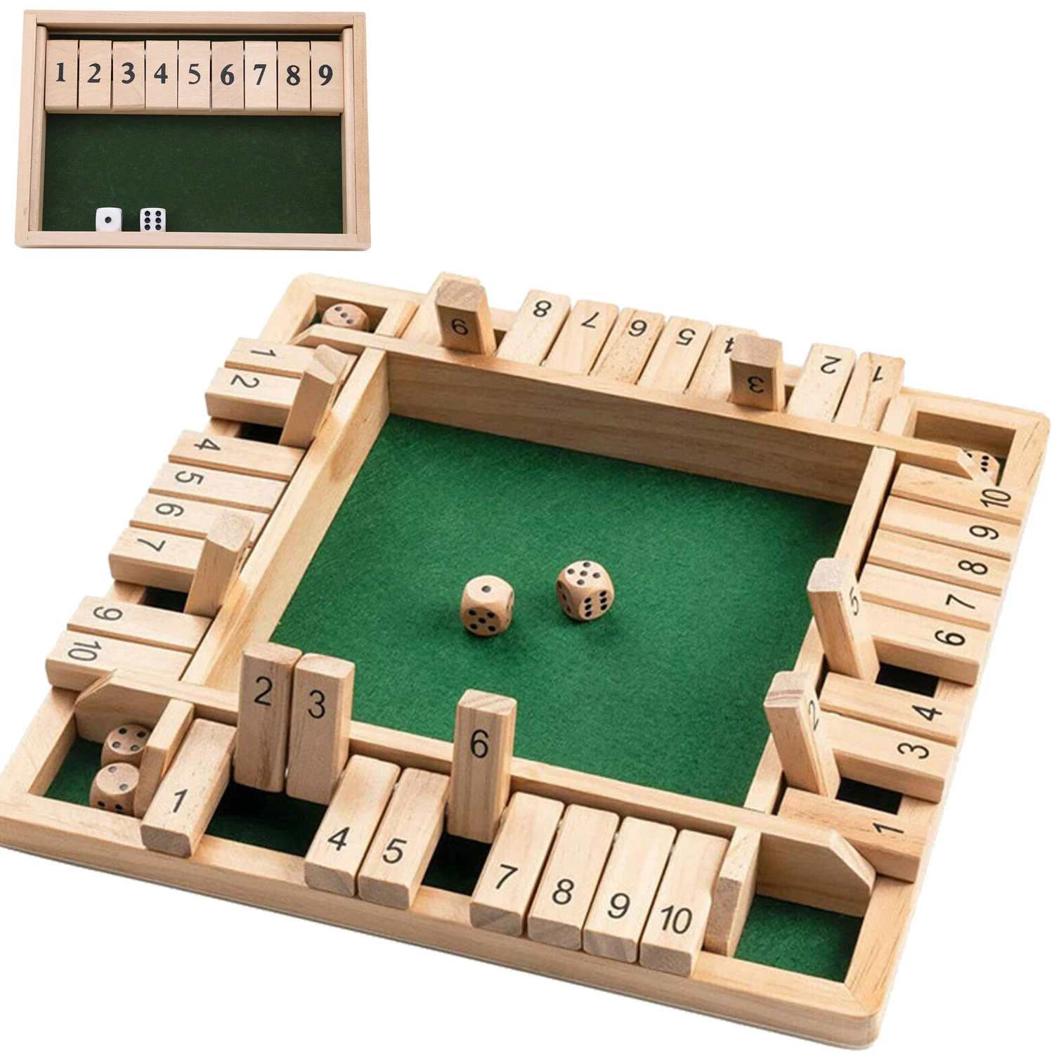 2-4 Oyuncu Ahşap Matematik Kap - Board Game Instruction incelemesi ve fiyatı