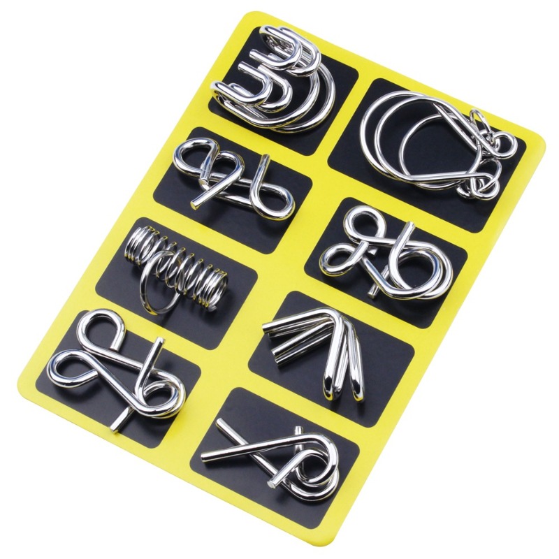 8 Parçalı Metal Bulmaca Seti K - Board Game For Kids incelemesi ve fiyatı