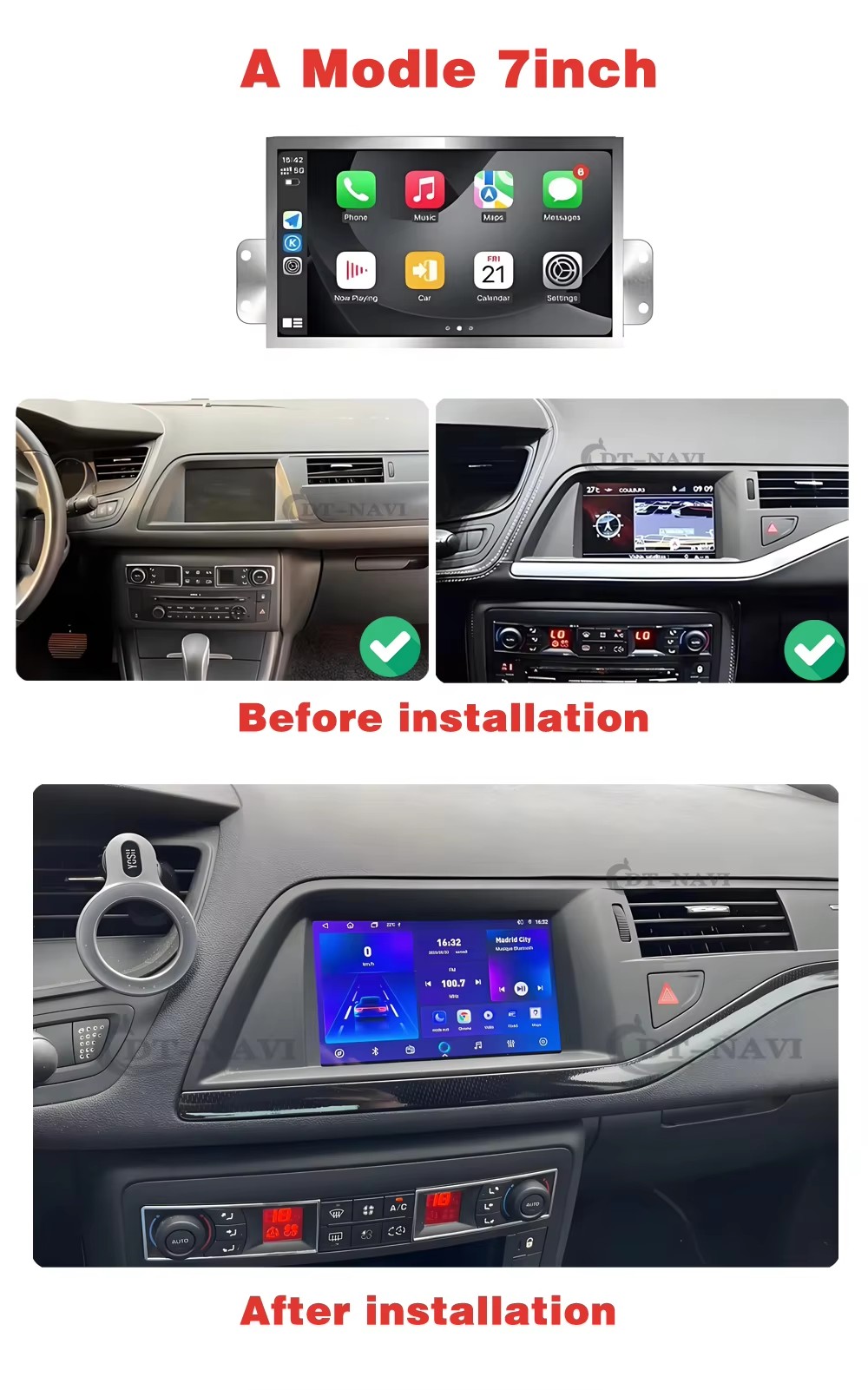 Citroen C5 X7 için Autoradio K - Board Game For 2 Players incelemesi ve fiyatı
