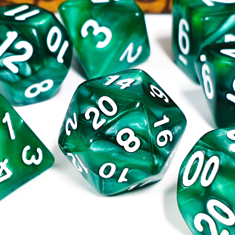 7 adet/takım inci zar çokyüzlü - Board Game Dnd incelemesi ve fiyatı