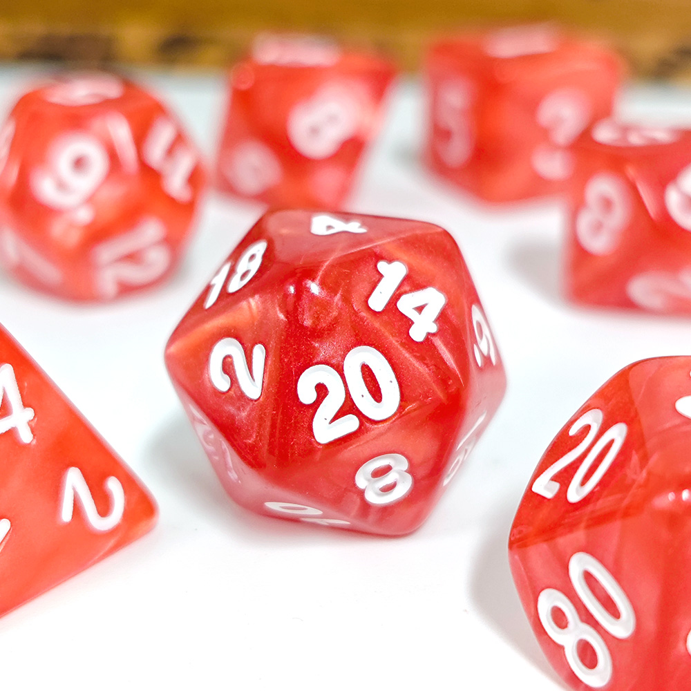 7 adet/takım inci zar çokyüzlü - Board Game Dnd incelemesi ve fiyatı