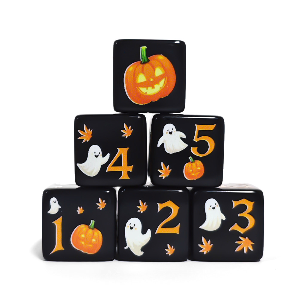 12 adet 16MM siyah akrilik D6  - Board Game Print incelemesi ve fiyatı