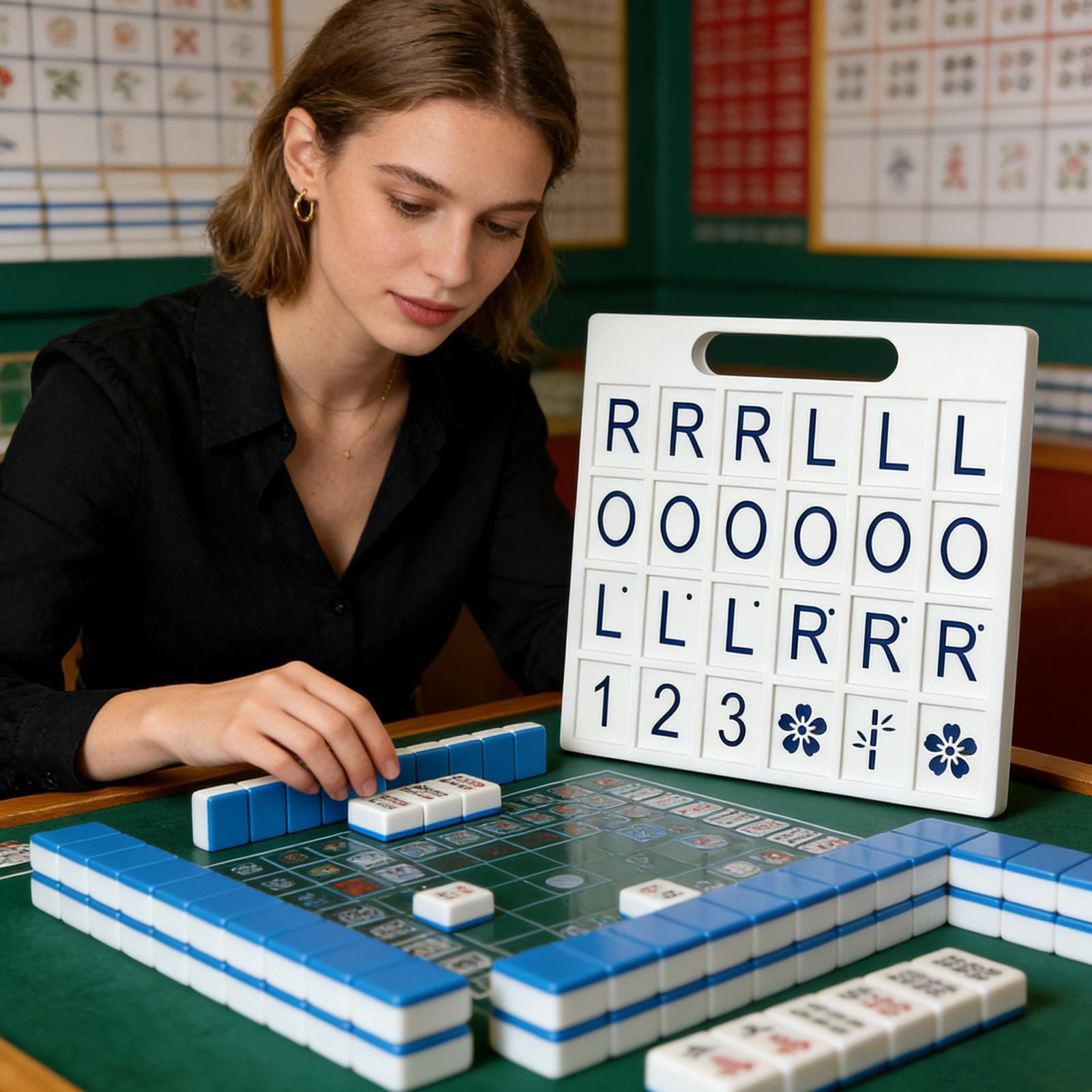Solo Mahjong Tahtası 24 Yuvalı - Board Game Live incelemesi ve fiyatı