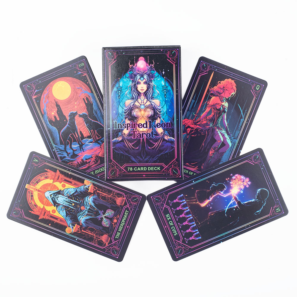 İlham Veren Neon Tarot Destesi - Board Game Life incelemesi ve fiyatı