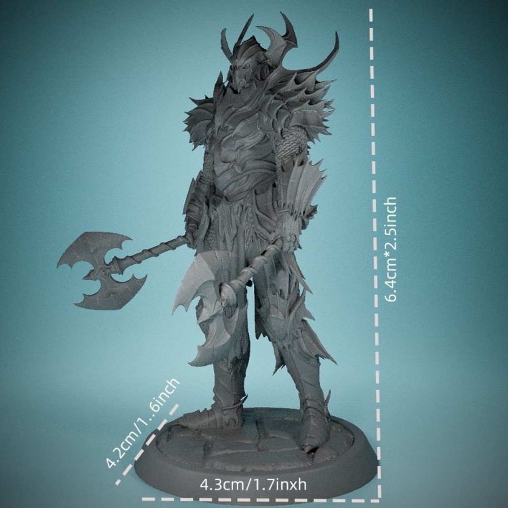 Kanatsız Şeytan Şövalye 3D Bas - Board Game Print incelemesi ve fiyatı