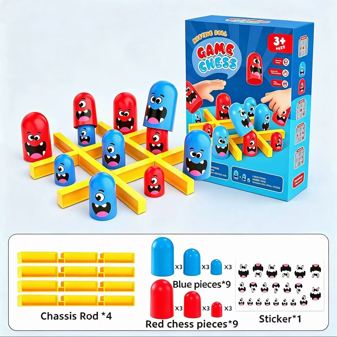 Tic-Tac-Toe Yemek Yiyen ve Boy - Board Game Live incelemesi ve fiyatı