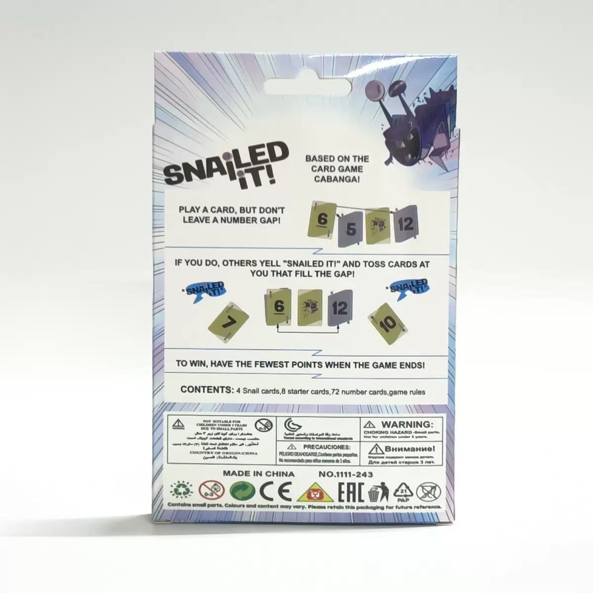 Snailed it Masa oyunu kartları - Board Game Root incelemesi ve fiyatı